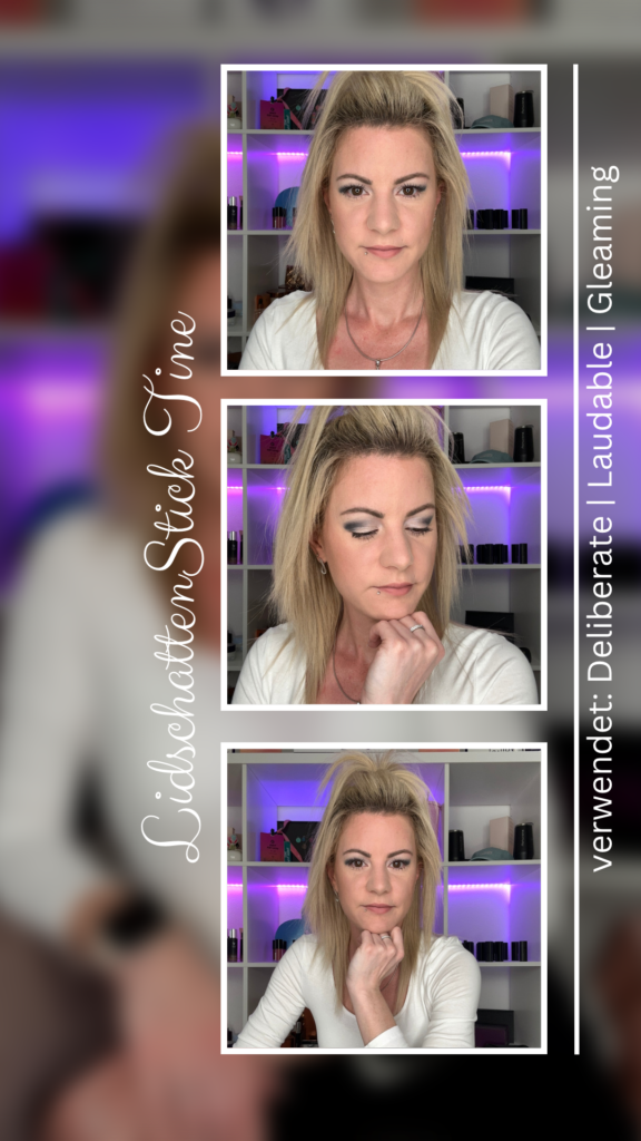 Look mit den Younique Lidschattensticks