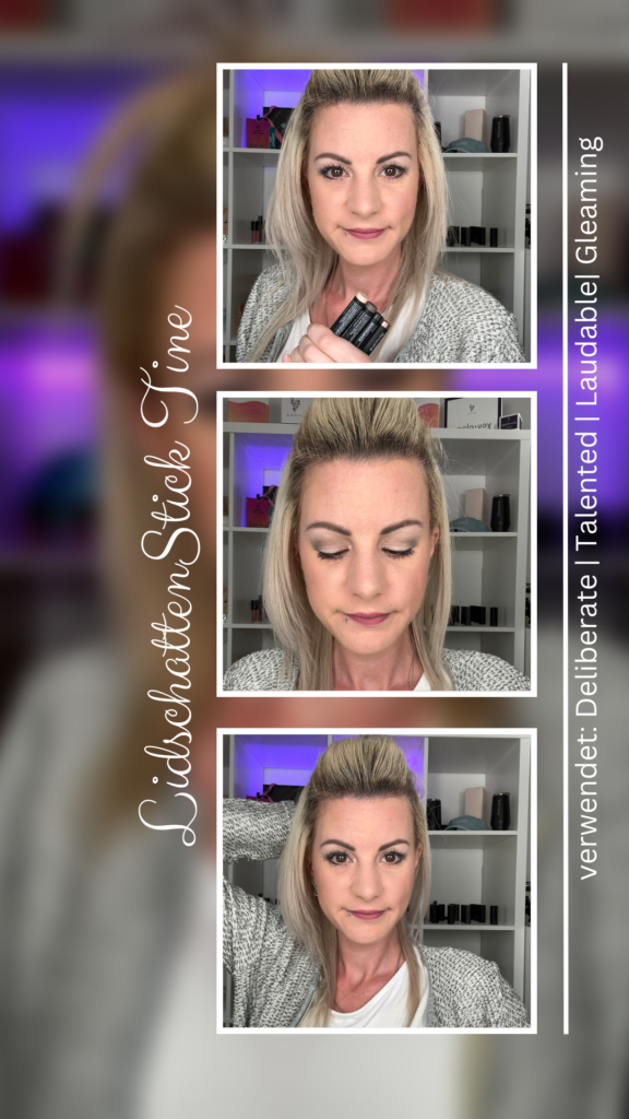 Look mit den Younique Lidschattensticks