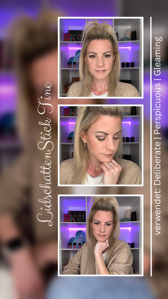 Look mit den Younique Lidschattensticks