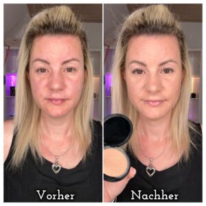 Younique Cremefoundation vorher nachher 3